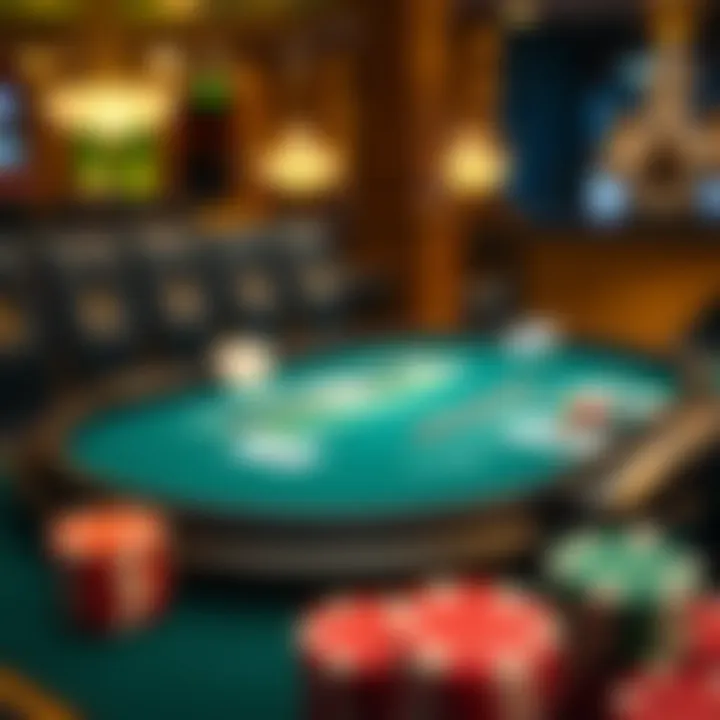 User Interface of a Blackjack Platform User interface of a popular online blackjack platform