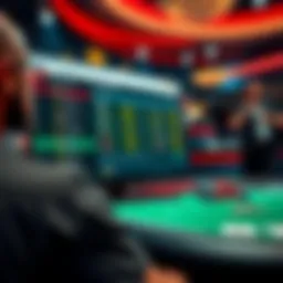 A visual representation of the BetAmerica platform interface showcasing online wagering options.