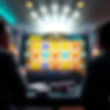 Engaging Gameplay Mechanics of Black Diamond Slots An engaging screenshot of gameplay mechanics highlighting the user interface.