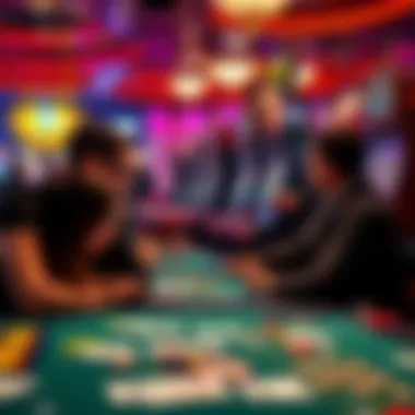 Casino Experience with Blitz Slot An engaging scene in a casino with players enjoying the Blitz Slot Machine