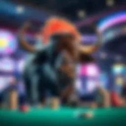 Visual representation of buffalo jackpot mechanics