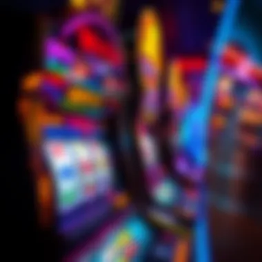 Close-up of a popular slot machine at Buffalo Run Casino