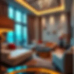 Luxurious suite at Caesar Resort Cyprus showcasing modern design and comfort