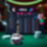 Circacasino Betting Options A digital interface showcasing Circacasino's betting options