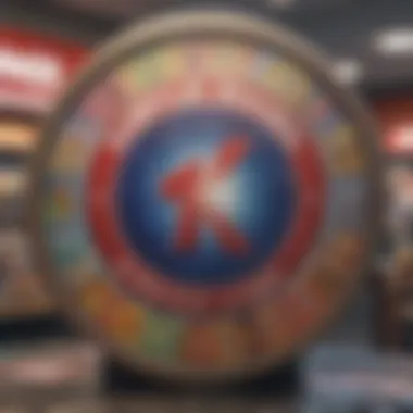 A Circle K store showcasing lottery ticket signage