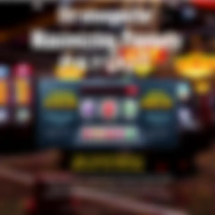 Infographic showcasing strategies for maximizing slot machine payouts