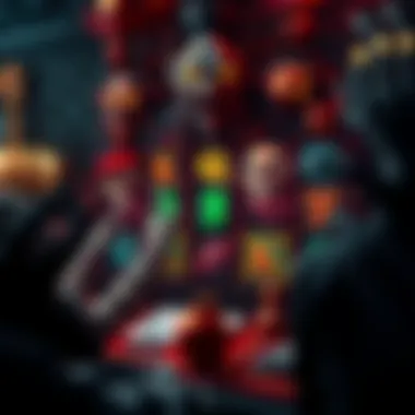 Haunted Gameplay Experience Dark themed slot game with haunted imagery