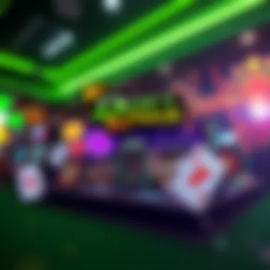Popular Casino Games on DraftKings A collage of popular casino games available on DraftKings like slots and table games