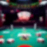 Omaha Hi-Lo Free Play Interface Omaha Hi-Lo gameplay interface showcasing free play options