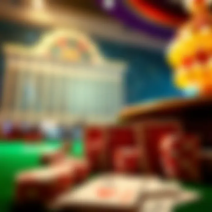 An analytical chart illustrating casino ratings and comparisons