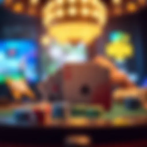 Illustration showcasing various gaming apps that offer rewards