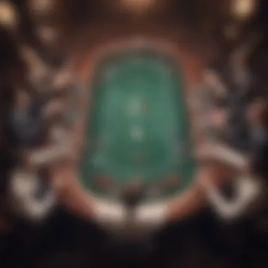 Understanding the Baccarat Table Layout Baccarat table layout showcasing betting areas