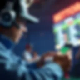 User interacting with a baseball betting app on a smartphone