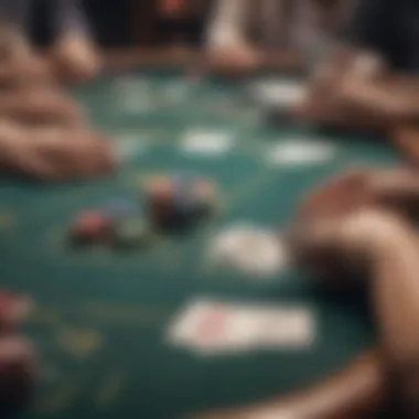 Dynamic gameplay at a cash live poker table