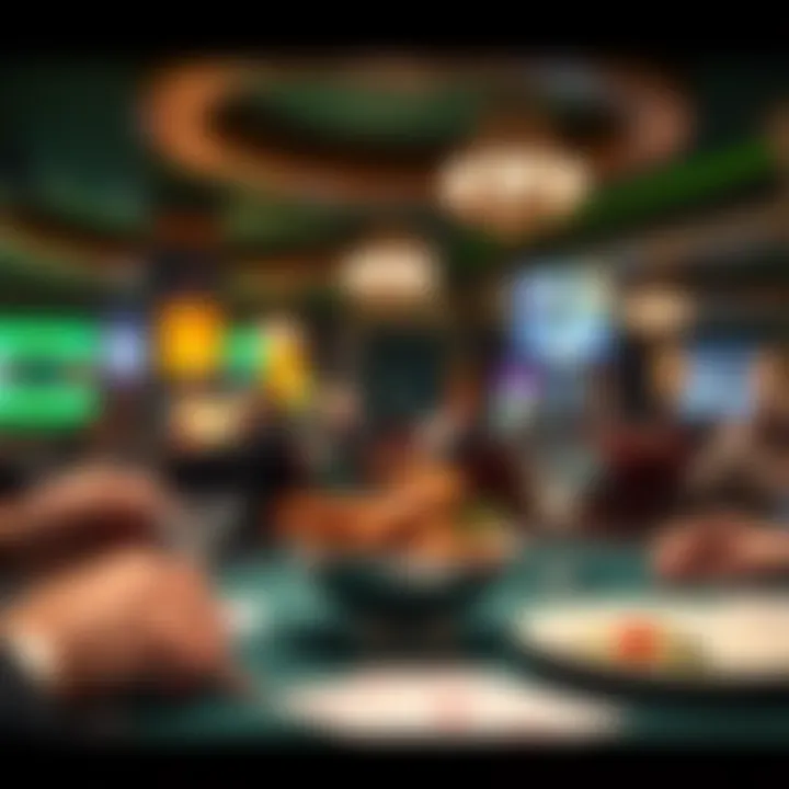 Savor Exquisite Cuisine Amidst Gaming Thrills Gourmet dining in a casino setting