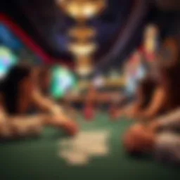 Luxury gaming experience at a riverfront casino