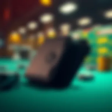 Digital Wallet for Secure Gaming Transactions A digital wallet illustration emphasizing secure transactions for online gaming