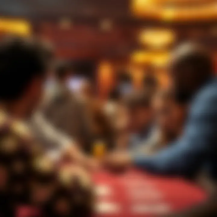 Community Interaction at DoubleDown Engagement among players during a social gaming session