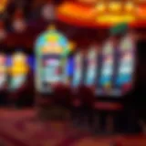 An engaging layout of a slot machine blog with vibrant graphics and articles.