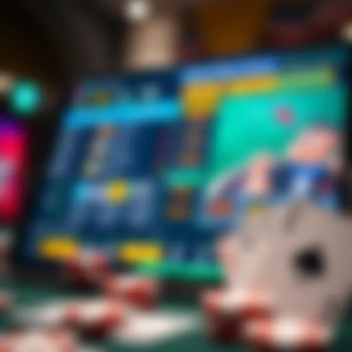 User-Friendly Betting Demo Interface User interface of a betting demo game