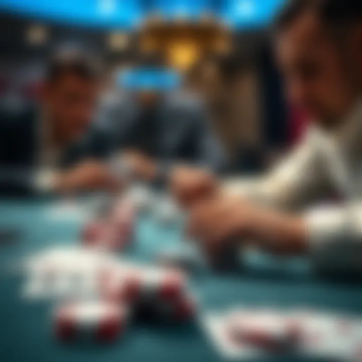 Mastering Strategies in Omaha Hi-Lo Strategic gameplay in action