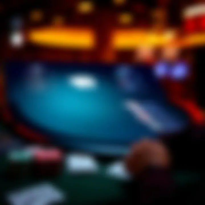 Online Blackjack Game Interface An engaging interface of an online blackjack game