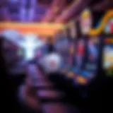 Dynamic display of various slot machine game interfaces