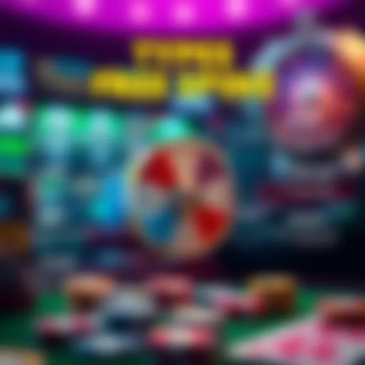 An infographic depicting various types of free spins offered in online slots.