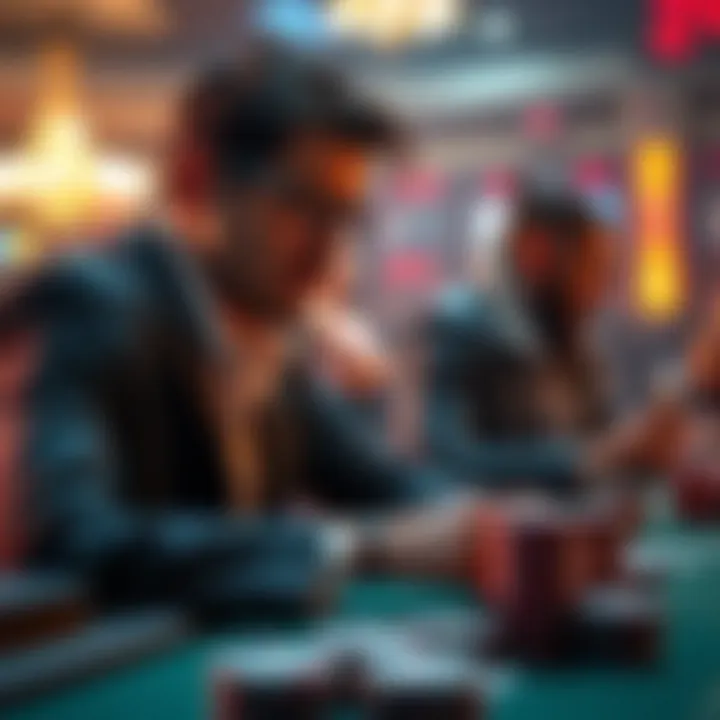 Analyzing poker strategies in action