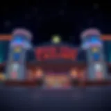 Captivating view of Grand Falls Casino entrance