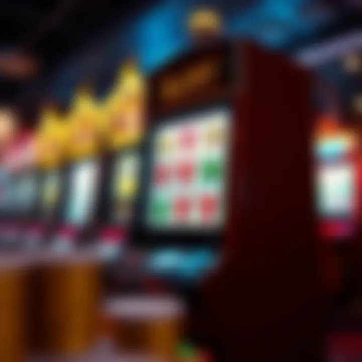 Visual representation of a popular slot machine app interface