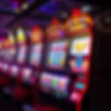 Vibrant and immersive slot machine interface