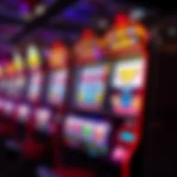 Vibrant and immersive slot machine interface