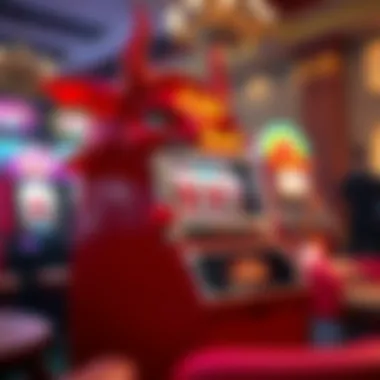 Visual history timeline of the Little Red Devil slot machine