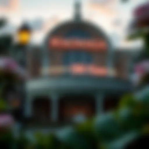 Exterior view of Magnolia Casino showcasing its architectural beauty