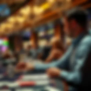 Luxury dining experience within the casino