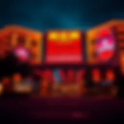 Exterior view of MGM Casino Nashville reflecting vibrant nightlife