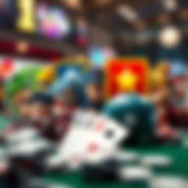 A variety of game icons showcasing different genres