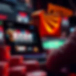 New poker site interface showcasing modern design