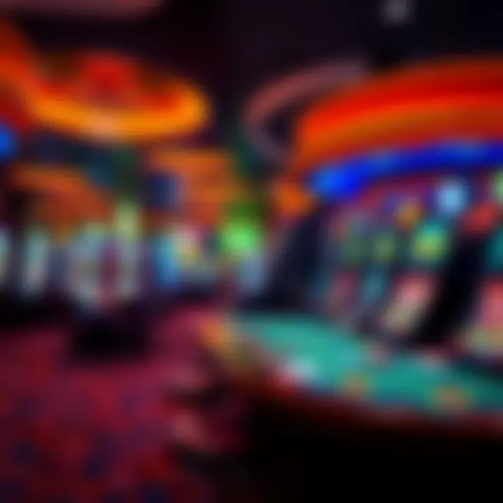 Inside a lively North Mississippi casino gaming floor