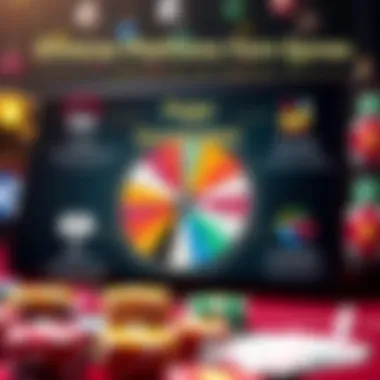 Diverse Platforms for Spin Games Infographic showcasing various online platforms offering spin games