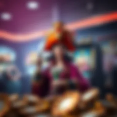 Bonus Features in the Pirate Queen An engaging illustration of bonus features in the Pirate Queen slot game.