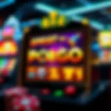 Dynamic Interface of Pogo Slot Game Dynamic interface of a Pogo slot game showcasing vibrant graphics