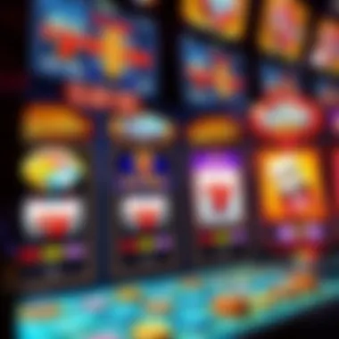 Diverse types of Quick Hit slot games displayed on a digital interface