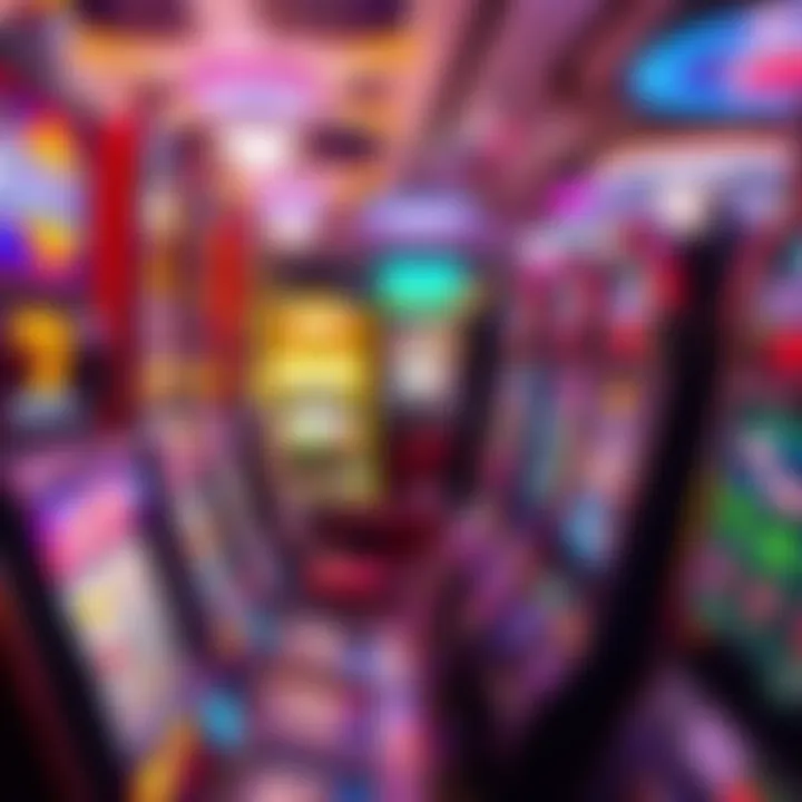 Overview of slot machines and gaming options available