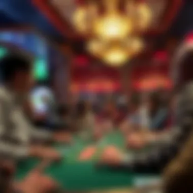 Lively Community Engagement Event A lively event at the Seneca Casino Social Club showcasing community engagement