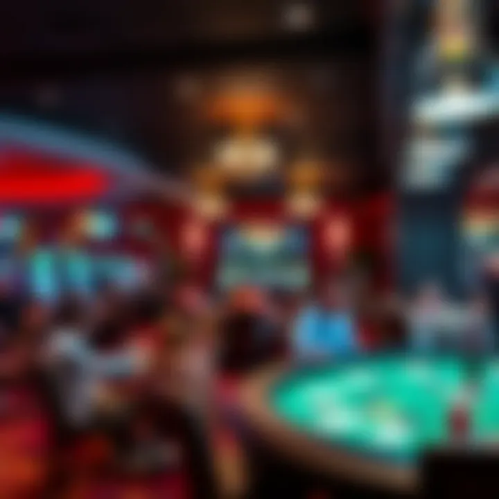 Inviting Social Lounge Area An inviting social lounge area within the Seneca Casino Social Club