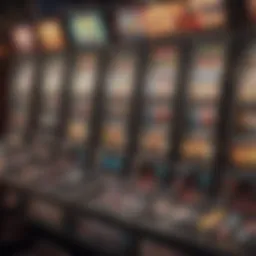 Visual representation of various slot machine types