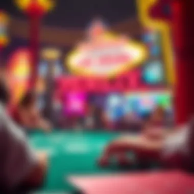 Exciting nightlife scene in Las Vegas