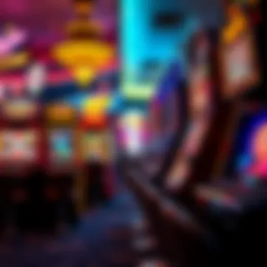 A variety of slot machines with different themes and designs